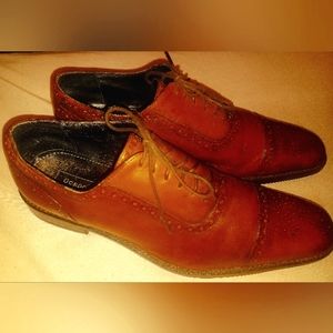 Men's Brown Shoes 10 Gordon Rush Lace-Up